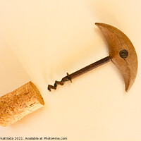Buy canvas prints of ancient corkscrew by daniele mattioda