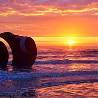 Buy canvas prints of Mary's Shell sunset by Michele Davis