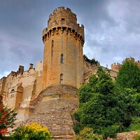 Buy canvas prints of Warwick Castle by Michele Davis