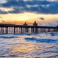 Buy canvas prints of North Pier High Tide by Michele Davis