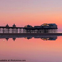 Buy canvas prints of North Pier, Twilight Reflections by Michele Davis