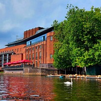 Buy canvas prints of Royal Shakespeare Theatre by Michele Davis