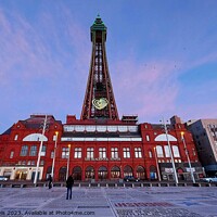 Buy canvas prints of Blackpool Tower Headland by Michele Davis
