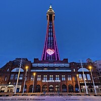 Buy canvas prints of Blackpool Tower by Michele Davis