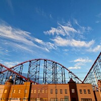 Buy canvas prints of The Big One, Blackpool by Michele Davis