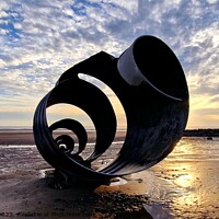Buy canvas prints of Mary's Shell Cleveleys by Michele Davis