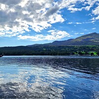 Buy canvas prints of Coniston Water Reflections by Michele Davis