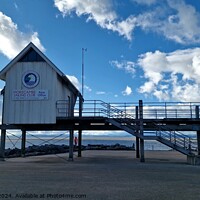 Buy canvas prints of Morecambe Sailing Club by Michele Davis