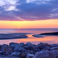 Buy canvas prints of Morecambe Sunset by Michele Davis