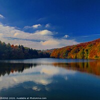 Buy canvas prints of Linacre Reservoir  by AJS Photography