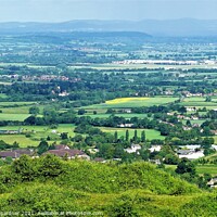 Buy canvas prints of Looking out from Cleeve Hill by andrew gardner