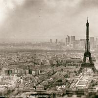Buy canvas prints of Tour Eiffel in Paris by Antonio Gravante
