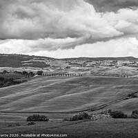 Buy canvas prints of Typical landscape of the Tuscan hills in Italy by Antonio Gravante