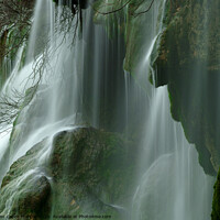 Buy canvas prints of Landscapes of the source of the Cuervo River, Cuenca. Spain by Juan Carlos Marcos