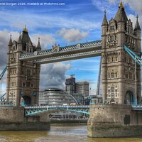 Buy canvas prints of Tower Bridge in London by Daniel Durgan