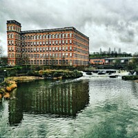 Buy canvas prints of Anchor Mill by Cris Thompson-Brooks