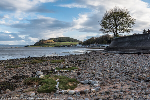 A rocky beach on the Black Isle Picture Board by Mike Byers