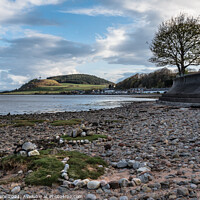 Buy canvas prints of A rocky beach on the Black Isle by Mike Byers