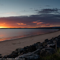 Buy canvas prints of "A Glorious Morning on Fortrose Beach" by Mike Byers