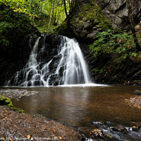 Buy canvas prints of Enchanting Cascades of Fairy Glen by Mike Byers