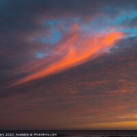 Buy canvas prints of "Ethereal Dance of Sunrise Clouds" by Mike Byers