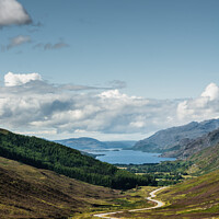 Buy canvas prints of Loch Maree by Mike Byers