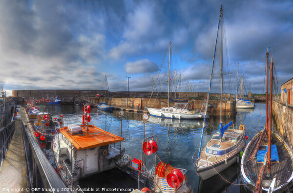 Whitehills Village Harbour Banffshire Scotland  Picture Board by OBT imaging