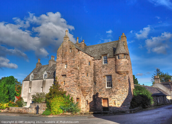 1592 Fordyce Village Castle Aberdeenshire Near Portsoy  Picture Board by OBT imaging