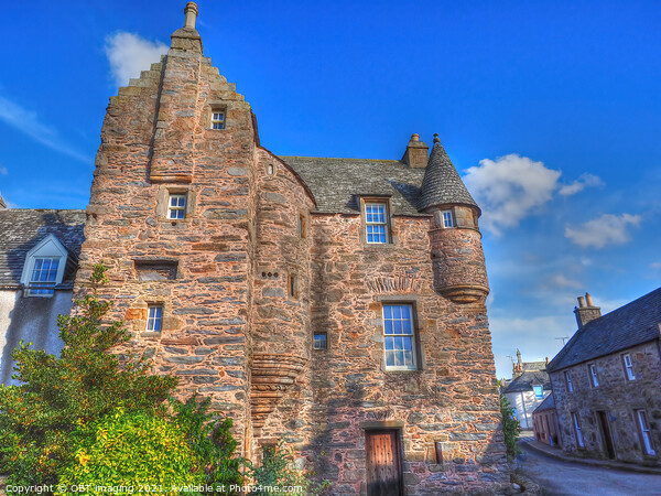 1592 Fordyce Village Castle Near Portsoy Scotland  Picture Board by OBT imaging