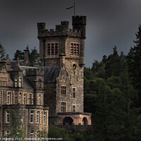 Buy canvas prints of Carbisdale Castle Ardgay Sutherland Highland Scotland by OBT imaging