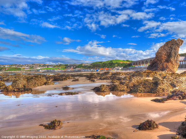 Cullen Village From The Beach Morayshire  Picture Board by OBT imaging