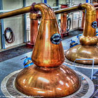Buy canvas prints of Glenfiddich Distillery Dufftown Speyside Scotland  by OBT imaging