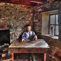 Buy canvas prints of The Fisherman's Table In The Bothy by OBT imaging
