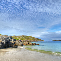 Buy canvas prints of Achmelvich Bay Assynt Morning Sky Wave Light by OBT imaging