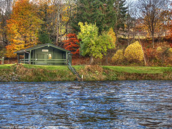 The Great River Spey The Whisky River At Macallan Distillery Picture Board by OBT imaging