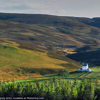 Buy canvas prints of Corgarff Castle Nr Strathdon Grampian Mountains  by OBT imaging