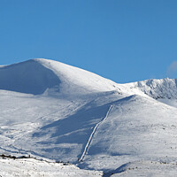 Buy canvas prints of Skiing At Cairngorm Mountains Highland Scotland by OBT imaging
