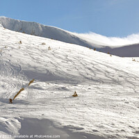 Buy canvas prints of Cairngorm Mountains Highland Scotland Winter Skiing by OBT imaging