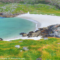 Buy canvas prints of Achmelvich Beach Assynt West Highland Scotland   by OBT imaging