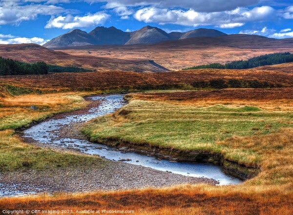 An Teallach Mountain Massif West Highland Scotland Late Autumn Splendour Picture Board by OBT imaging