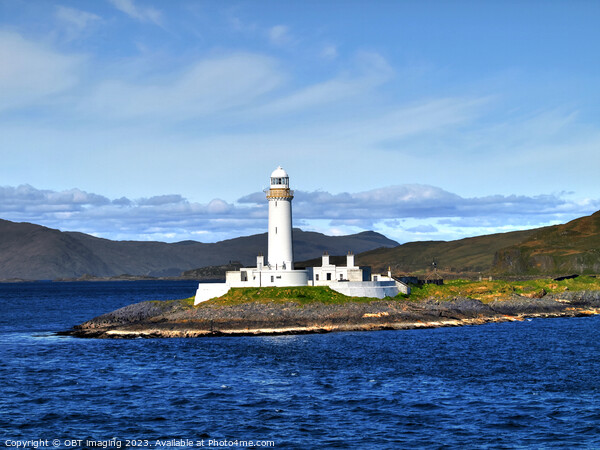 Lismore Lighthouse 1833 Firth Of Lorn West Coast Scotland Picture Board by OBT imaging