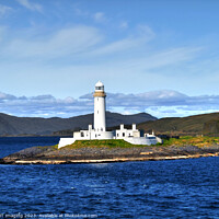 Buy canvas prints of Lismore Lighthouse 1833 Firth Of Lorn West Coast Scotland by OBT imaging