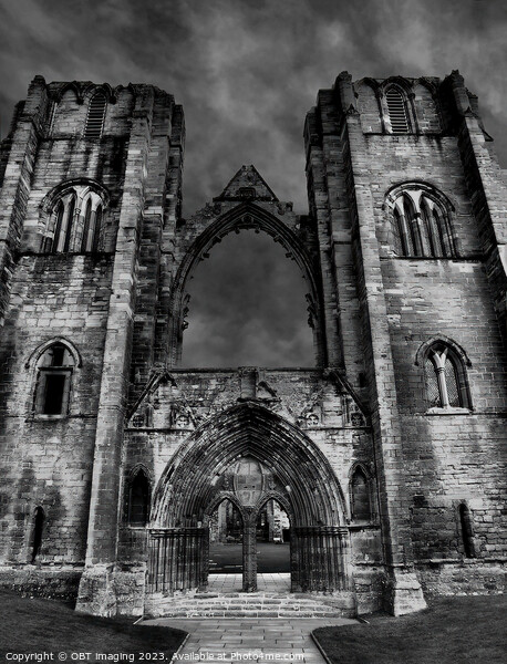 Elgin Cathedral Morayshire Scotland 900 Year Old 1 Picture Board by OBT imaging