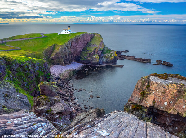 Stoer Lighthouse Sutherland Scottish Highlands Picture Board by OBT imaging