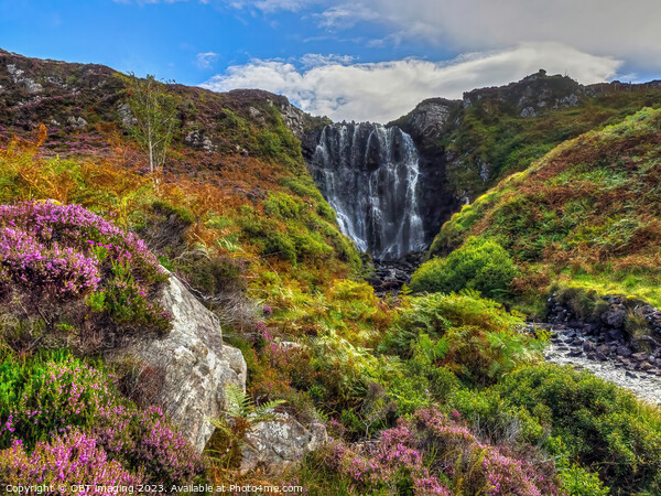 Clashnessie Waterfall North West Highland Scotland Picture Board by OBT imaging