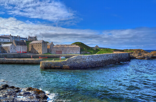Portsoy Harbour Aberdeenshire Fishing Village Scotland  Picture Board by OBT imaging