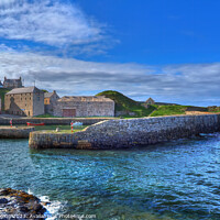 Buy canvas prints of Portsoy Harbour Aberdeenshire Fishing Village Scotland  by OBT imaging
