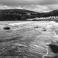 Buy canvas prints of Pennan Fishing Village Aberdeenshire North East Scotland  by OBT imaging