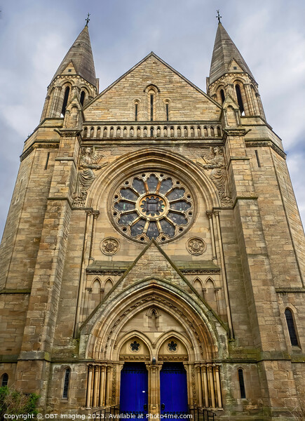Kelvinside Hillhead Parish Church Glasgow City 1876 Picture Board by OBT imaging