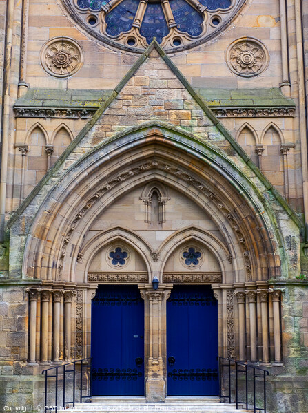 Kelvinside Hillhead Parish Church Glasgow City 1876 Picture Board by OBT imaging